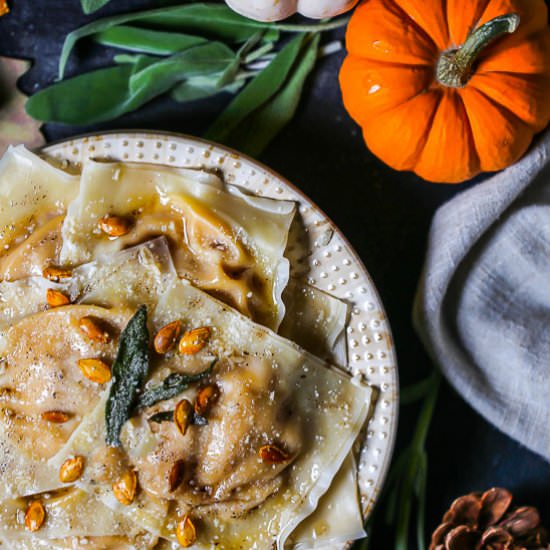 Butternut Squash Ravioli