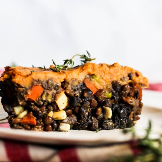 Sweet Potato Shepherd’s Pie (V+GF)