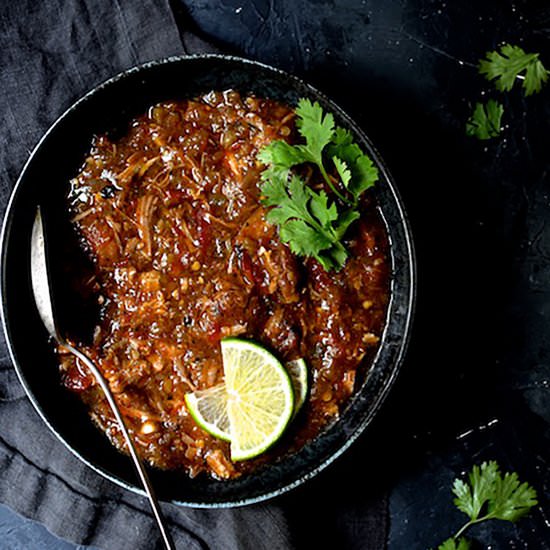 Slow Cooker Colorado Green Chili