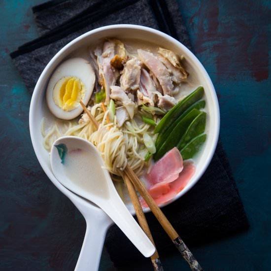 Turkey Miso Ginger Coconut noodle
