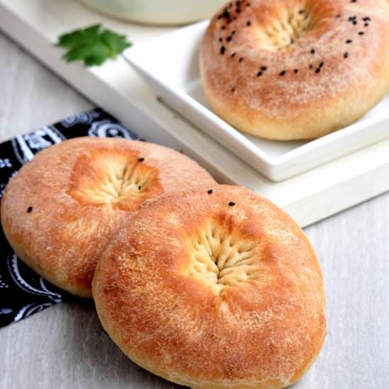 Uzbek Vegan Flatbread