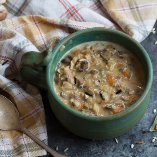 Turkey Wild Rice Soup