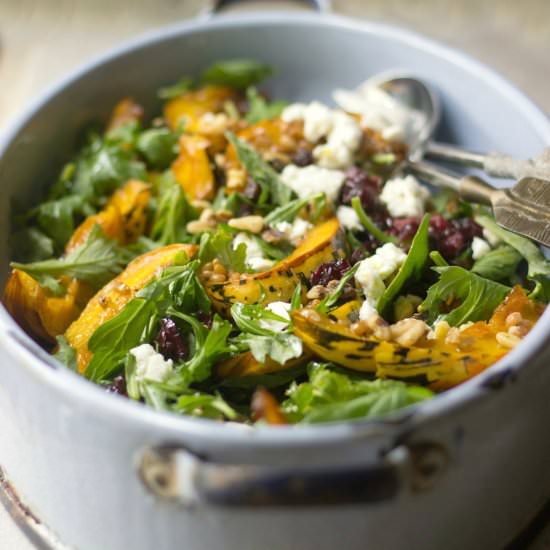 Roasted Acorn Squash Salad