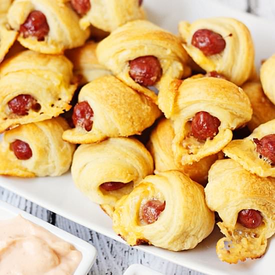 Cheesy Pigs in a Blanket