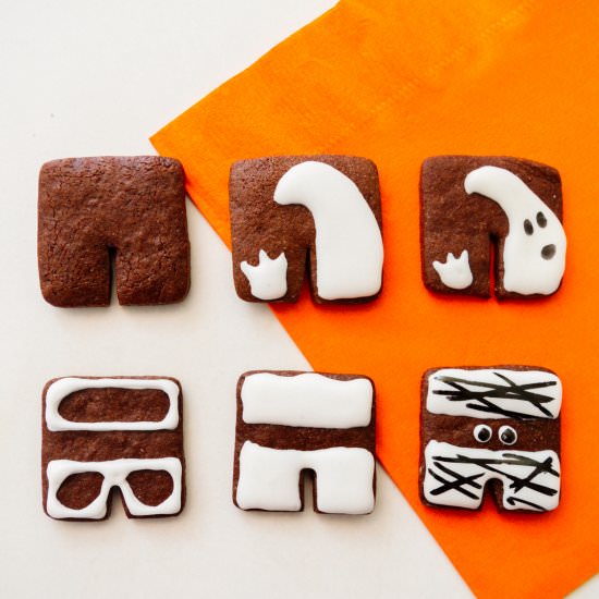 Brookie Halloween Cookies