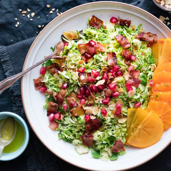 Bacon and Brussels Sprouts Salad