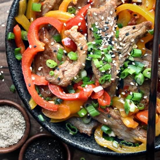 Hunan Beef – Low Carb + Paleo