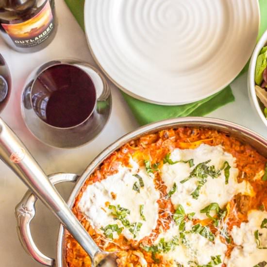 Easy Healthy One-Pot Lasagna