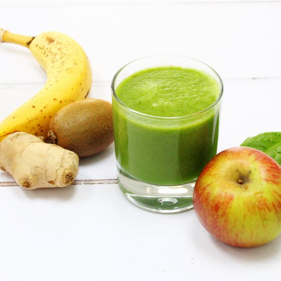 Fruity Green Ginger Smoothie