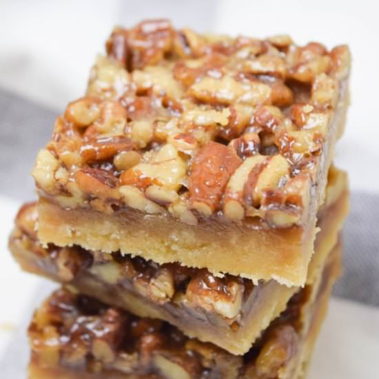 Maple Pecan Pie Bars