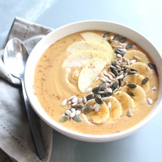 Pumpkin Pie Smoothie Bowl