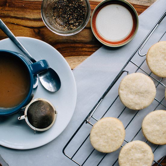 Masala Chai Spiced Shortbread