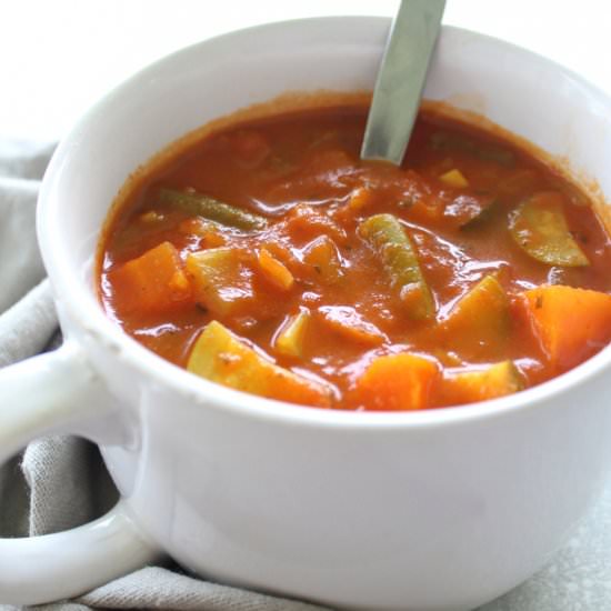 Wonderful Homemade Vegetable Soup