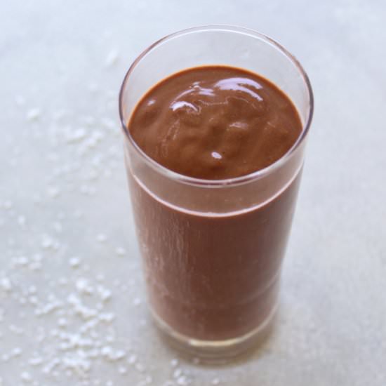 Chocolate Cinnamon Coconut Smoothie