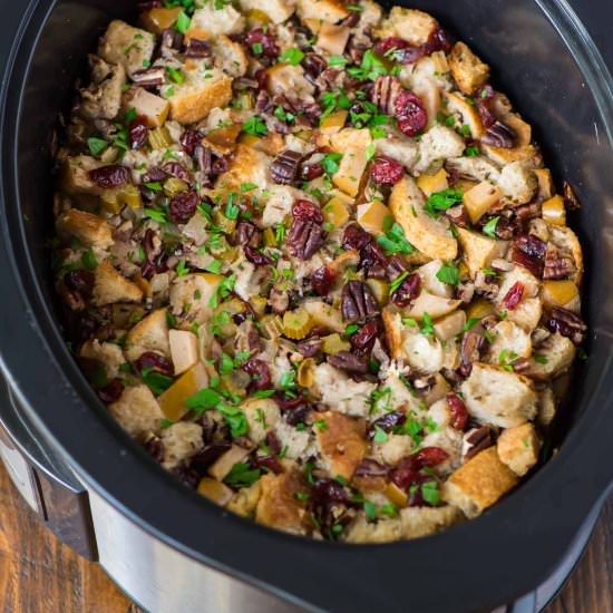 Slow Cooker Stuffing
