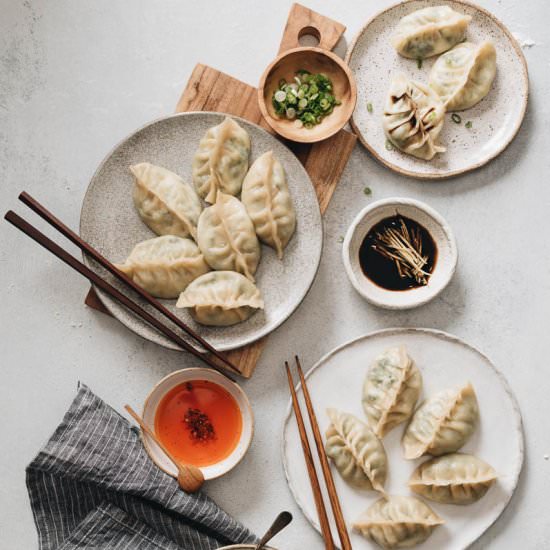 Nepali Momos with Spinach & Ricotta