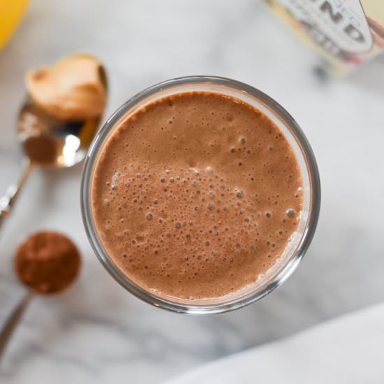 Chocolate Peanut Butter Smoothie