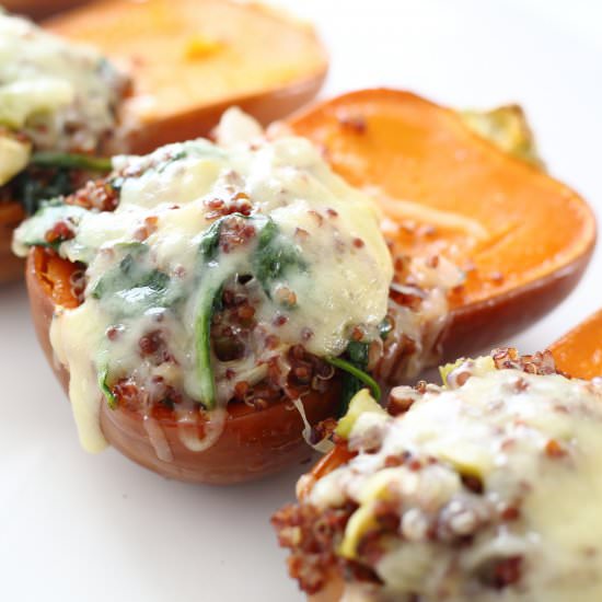 Apple & Quinoa Stuffed Squash