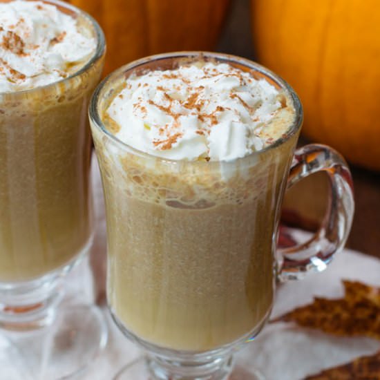 Homemade Pumpkin Spice Latte