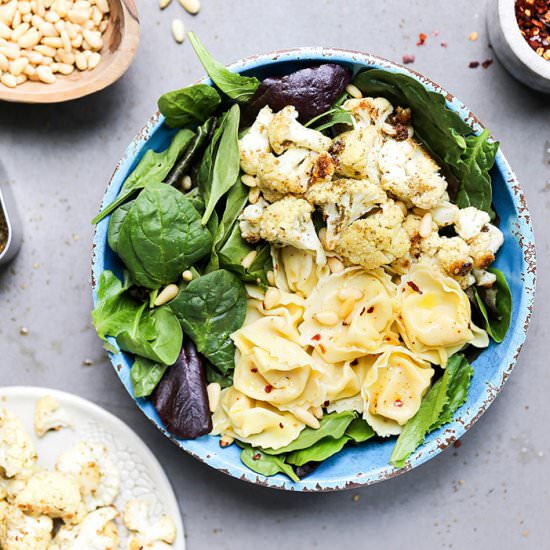 Cauliflower and Tortellini Salad