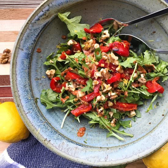Arugula Salad with Muhamarra