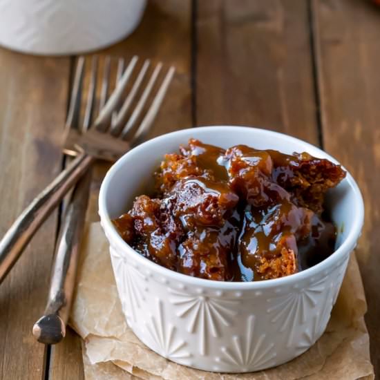 Gingerbread Pudding Cake