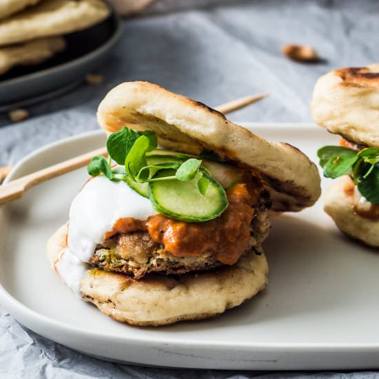Paneer Kofta Sliders w/ Baby Naan