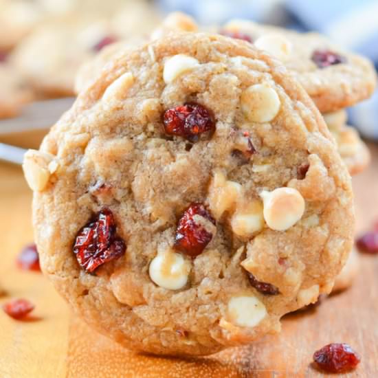 Cranberry White Chocolate Oatmeal