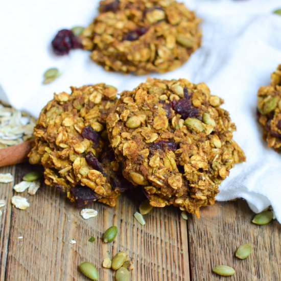 Gluten-free Pumpkin Breakfast Cooki