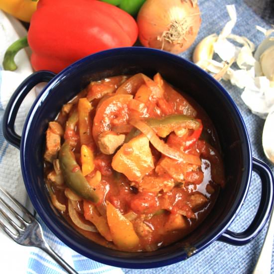 Slow Cooked Paprika Pork