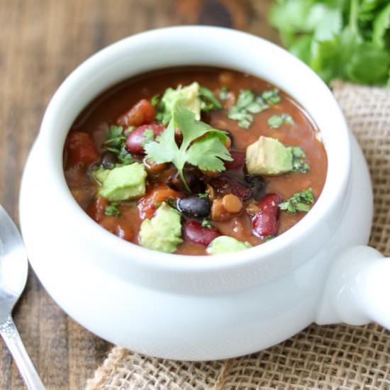 Vegetarian Lentil Chili