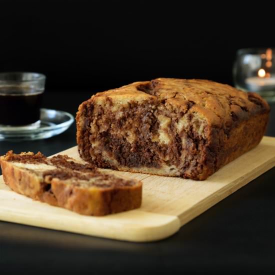 Vegan Marbled Banana Bread