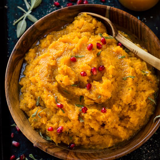 Roasted Butternut Squash Mash