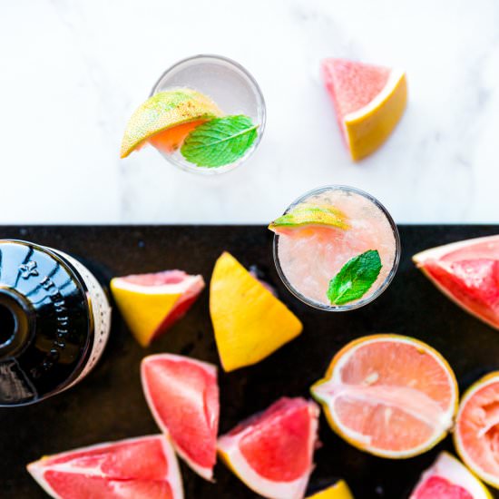 Pomelo Gin Fizz