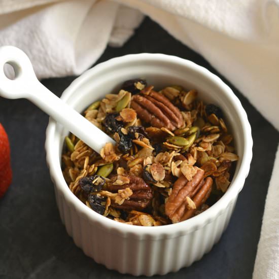 Easy Fall Breakfast Granola