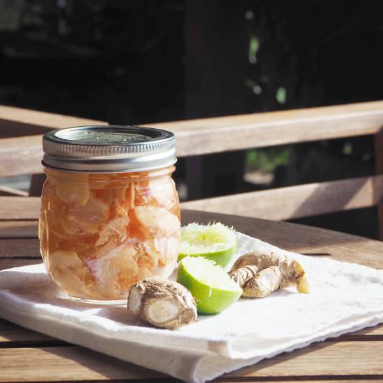 Naturally Pink Pickled Ginger