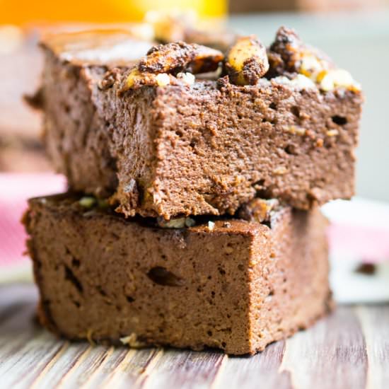 Flourless Pumpkin Brownie