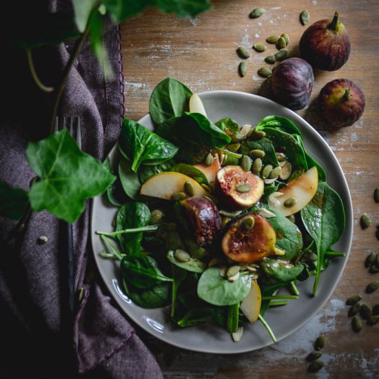 Spinach and Fig Salad