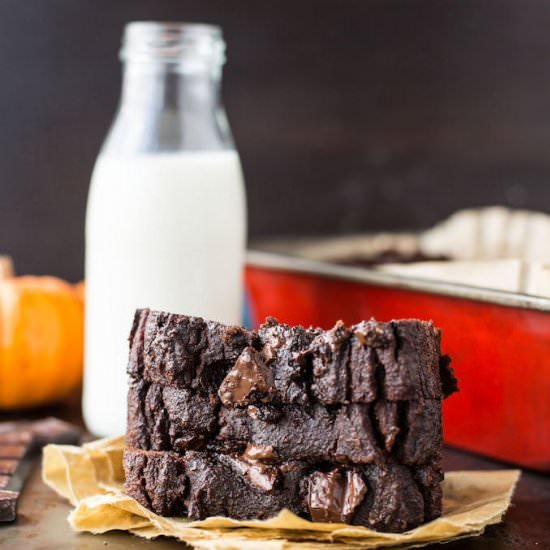 Double Chocolate Paleo Pumpkin Bread