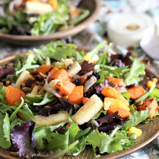 Roasted Harvest Vegetable Salad