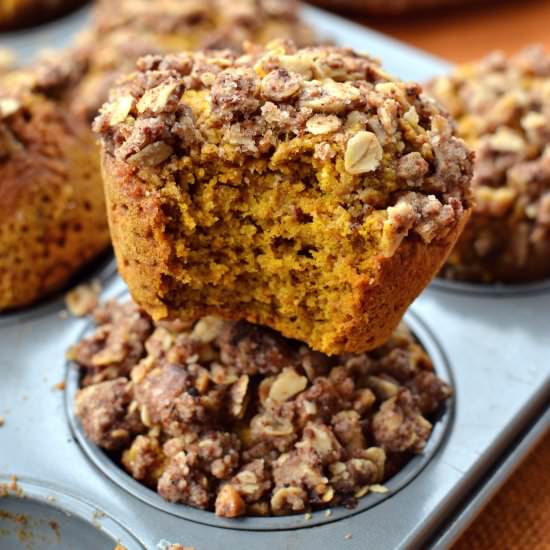 Vegan pumpkin muffins