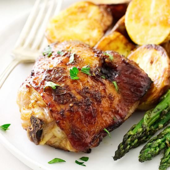 sheet pan chicken dinner