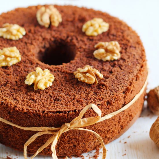 Chiffon cake chocolate & stout.