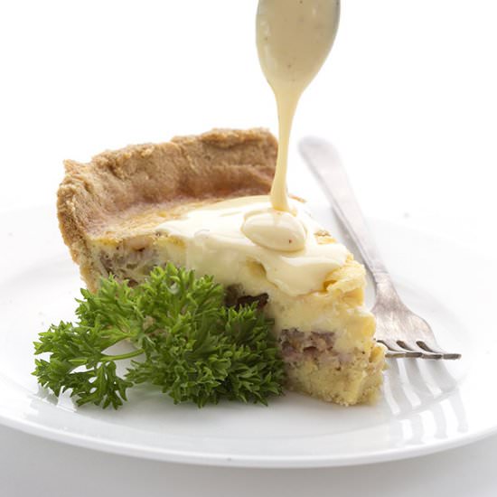Eggs Benedict Quiche