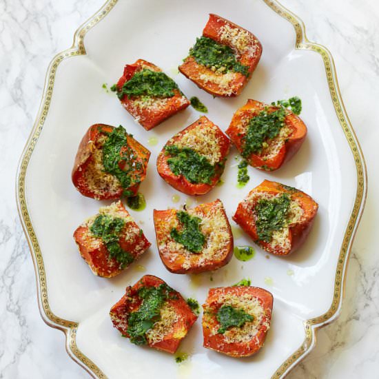 Roasted Butternut with Parmesan