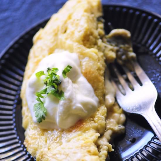 GF Baked Hatch Chiles Rellenos