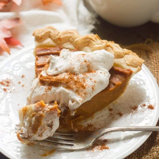 Chai-Spiced Sweet Potato Pie