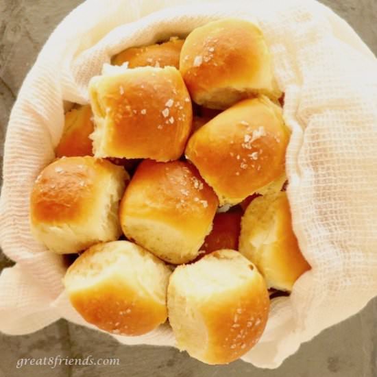Tender Fluffy Dinner Rolls