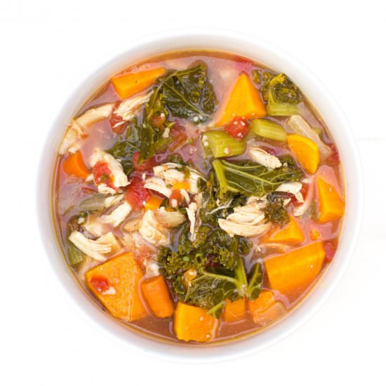 Chicken Bone Broth Soup