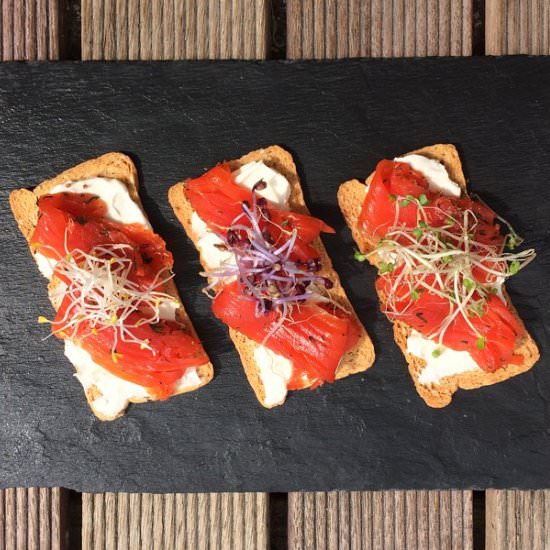 Mediterranean Salmon Gravlax